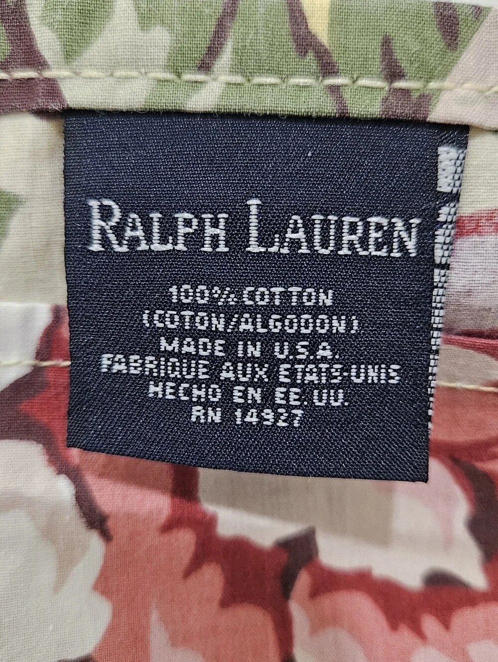 Ralph Lauren Sophie Brooke Yellow Floral & Stripe 2 Valances & 4 Curtain Panels